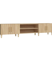 TV-Schrank Sonoma-Eiche 180x31,5x40 cm Holzwerkstoff