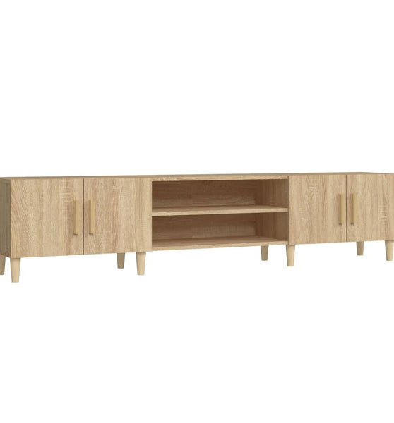 TV-Schrank Sonoma-Eiche 180x31,5x40 cm Holzwerkstoff