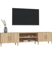 TV-Schrank Sonoma-Eiche 180x31,5x40 cm Holzwerkstoff