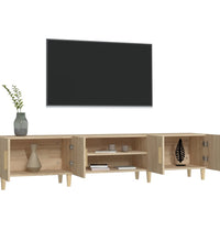 TV-Schrank Sonoma-Eiche 180x31,5x40 cm Holzwerkstoff