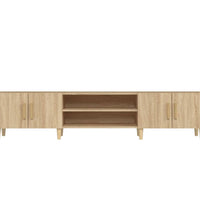 TV-Schrank Sonoma-Eiche 180x31,5x40 cm Holzwerkstoff