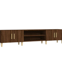 TV-Schrank Braun Eichen-Optik 180x31,5x40 cm Holzwerkstoff