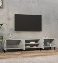 TV-Schrank Betongrau 180x31,5x40 cm Holzwerkstoff