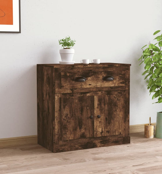 Sideboard Räuchereiche 70x35,5x67,5 cm Holzwerkstoff