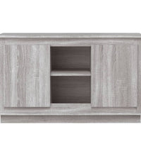 Sideboard Grau Sonoma 102x35x60 cm Holzwerkstoff
