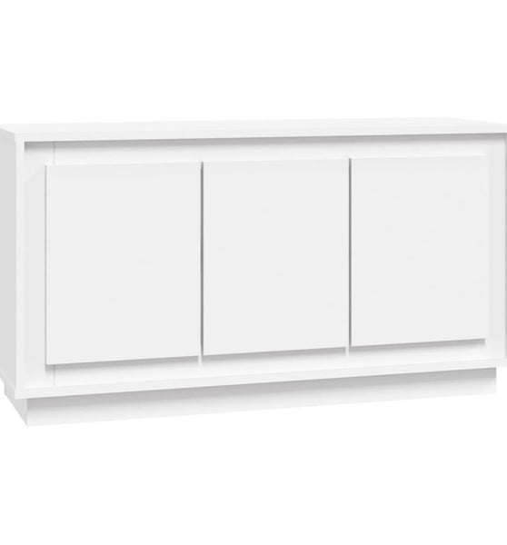 Sideboard Weiß 102x35x55 cm Holzwerkstoff