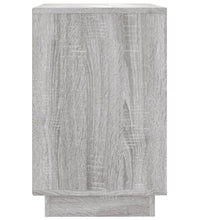 Sideboard Grau Sonoma 102x35x55 cm Holzwerkstoff