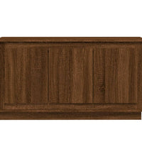 Sideboard Braun Eichen-Optik 102x35x55 cm Holzwerkstoff