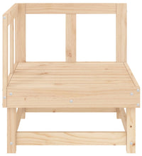 Garten-Ecksofa Massivholz Kiefer