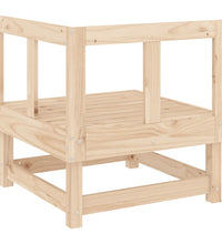 Garten-Ecksofa Massivholz Kiefer