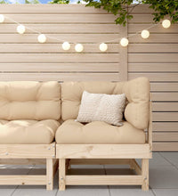 Garten-Ecksofa Massivholz Kiefer