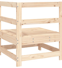 Garten-Ecksofa Massivholz Kiefer