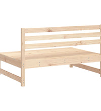 Garten-Mittelsofa 120x80 cm Massivholz Kiefer