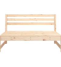 Garten-Mittelsofas 2 Stk. 120x80 cm Massivholz Kiefer