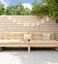 Garten-Mittelsofas 2 Stk. 120x80 cm Massivholz Kiefer