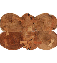 Baumstamm-Bartisch 90x54x105 cm Massivholz Akazie
