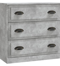 Sideboards 2 Stk. Betongrau Holzwerkstoff