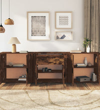 Sideboards 3 Stk. Räuchereiche Holzwerkstoff