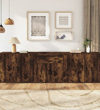 Sideboards 3 Stk. Räuchereiche Holzwerkstoff