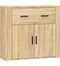 Sideboards 3 Stk. Sonoma-Eiche Holzwerkstoff