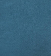 Schlafsofa in L-Form Blau 275x140x70 cm Samt