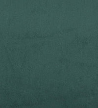 Schlafsofa in L-Form Dunkelgrün 275x140x70 cm Samt