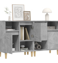 Sideboards 2 Stk. Betongrau 60x35x70 cm Holzwerkstoff