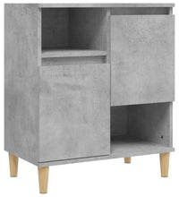 Sideboards 2 Stk. Betongrau 60x35x70 cm Holzwerkstoff