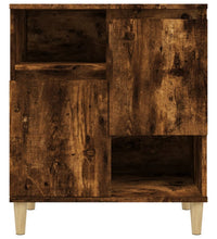 Sideboards 2 Stk. Räuchereiche 60x35x70 cm Holzwerkstoff