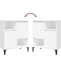 Sideboards 2 Stk. Weiß 60x35x70 cm Holzwerkstoff