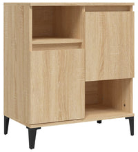 Sideboards 2 Stk. Sonoma-Eiche 60x35x70 cm Holzwerkstoff