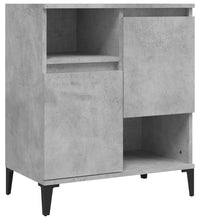 Sideboards 2 Stk. Betongrau 60x35x70 cm Holzwerkstoff