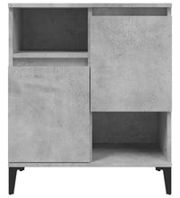 Sideboards 2 Stk. Betongrau 60x35x70 cm Holzwerkstoff