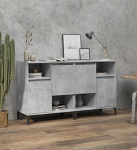 Sideboards 2 Stk. Betongrau 60x35x70 cm Holzwerkstoff