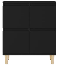 Sideboards 2 Stk. Schwarz 60x35x70 cm Holzwerkstoff