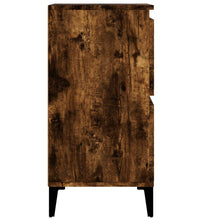 Sideboards 2 Stk. Räuchereiche 60x35x70 cm Holzwerkstoff