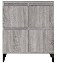 Sideboards 2 Stk. Grau Sonoma 60x35x70 cm Holzwerkstoff