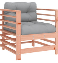 7-tlg. Garten-Lounge-Set mit Kissen Massivholz Douglasie