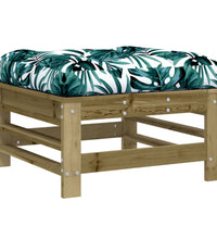 7-tlg. Garten-Lounge-Set mit Kissen Imprägniertes Kiefernholz