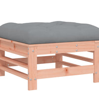 7-tlg. Garten-Lounge-Set mit Kissen Massivholz Douglasie