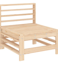 6-tlg. Garten-Lounge-Set Massivholz Kiefer