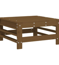 7-tlg. Garten-Lounge-Set Honigbraun Massivholz Kiefer