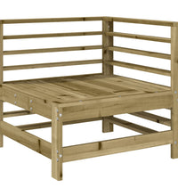 7-tlg. Garten-Lounge-Set Kiefernholz Imprägniert