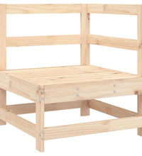 7-tlg. Garten-Lounge-Set Massivholz Kiefer