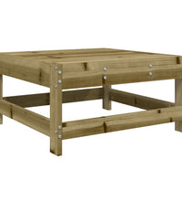 7-tlg. Garten-Lounge-Set Kiefernholz Imprägniert