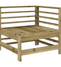 7-tlg. Garten-Lounge-Set Kiefernholz Imprägniert