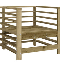 7-tlg. Garten-Lounge-Set Kiefernholz Imprägniert