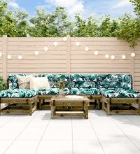 7-tlg. Garten-Lounge-Set Kiefernholz Imprägniert