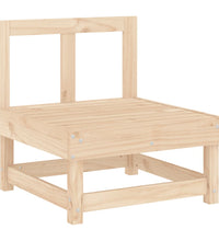 7-tlg. Garten-Lounge-Set Massivholz Kiefer