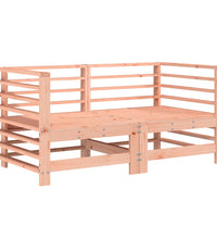 7-tlg. Garten-Lounge-Set Massivholz Douglasie